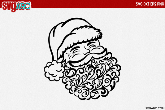 Swirly Santa